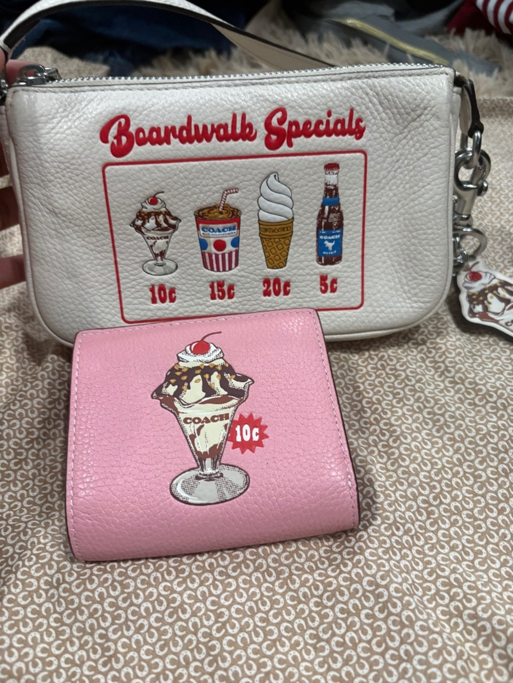 Coach Nolita 19 Boardwalk with wallet
